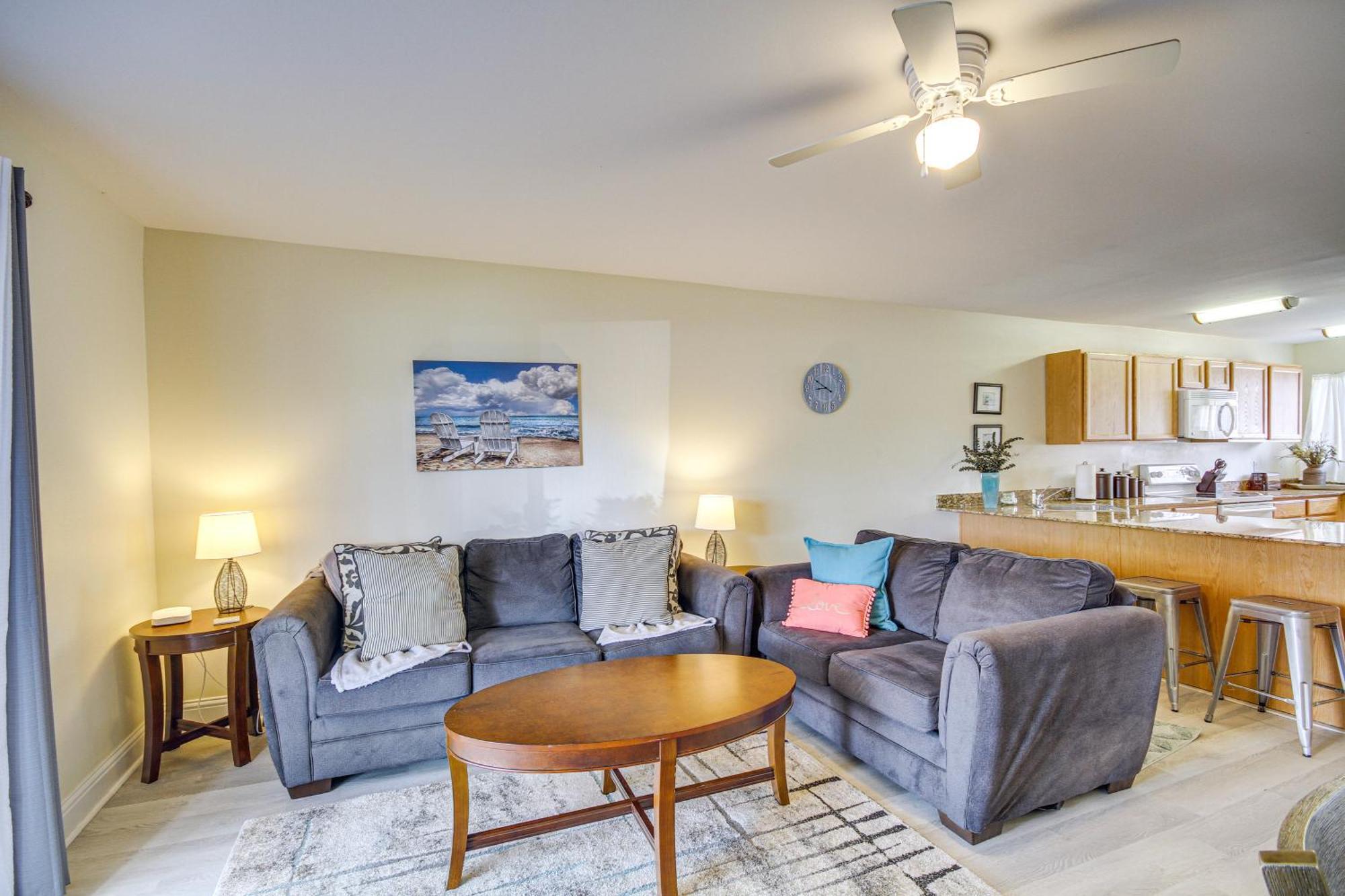 Airy Biloxi Condo With Patio Walk To Beach! エクステリア 写真